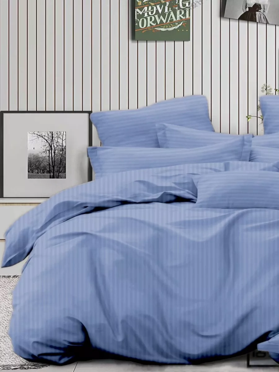 Inteteks Fermuarlı 50x70 2 Adet Çizgili Polısaten Yastık Kılıfları 249068195 Lavanta