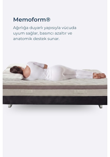 Firenze Ultra Ortopedik Anti Stres Memory Foam Yatak Made İn Italy