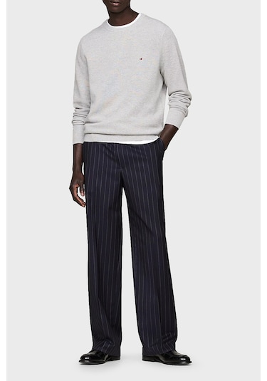 Tommy Hilfiger Erkek Kazak Mw0mw36347 P01 Gri Gri