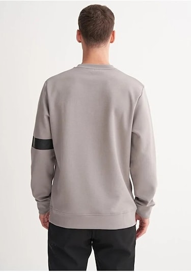 Cazador Dynamic Regular Fit Pamuk Karışımlı Scuba Sweatshirt Gri Cazador Dynamic Regular Fit Pamuk Karışımlı Scuba Sweatshirt Gri