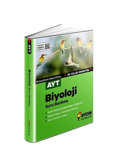 Aydın Yayınları Ayt Biyoloji Soru  Bankası