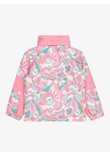 Roxy Erltj03025-41162 Snowy Tale Jk Kız Çocuk Kayak Montu Renkli Çok Renkli