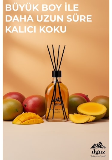 Mango Bambu Çubuklu Oda Kokusu 200 Ml Xl Red Diffuser Mango