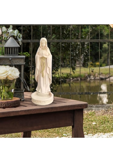 Dolıty Oturma Odası Masa Dekorasyonu Için Meryem Ana Heykeli 20 Santimetre