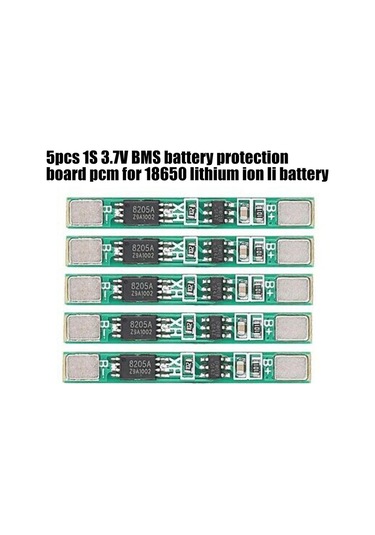 18mm 3mm Pil Koruma Levhası 1s 5 Adet Denge Dw01+8205a Li Pil