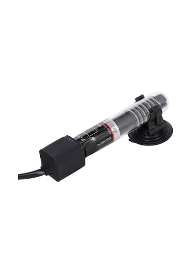 Hfambition 30-40 Cm Küçük Akvaryumlar İçin 25w Su Isıtıcı - Deniz Ve Tatlı Su Uyumlu, Sıcaklık Ayarlanabilir Abd Standartı