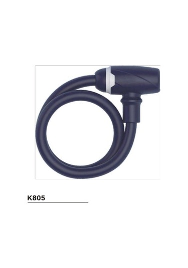 Briviga K805 Anahtarlı Kilit 650mm/15mm Mavi 90009 Siyah