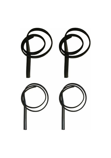 Trophybars Alt İnce Ve Üst Kalın Kauçuk Fitil 1 Takım