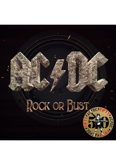 Rock Or Bust 50th Anniversary - Limited Edition - Gold Vinyl - Plak