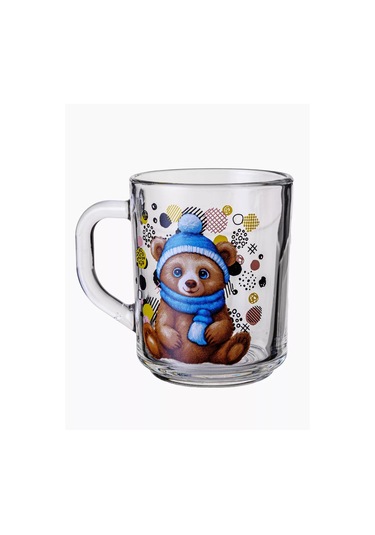 Osz Desenli Cam Kupa Hediye Seti 6 Adet 200 Ml 229400041 Beyaz