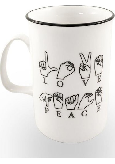 Decorium Kupa Love Peace Özel Seri