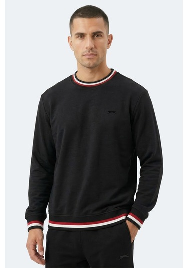 Slazenger Keystone I Erkek Siyah Sweatshırt