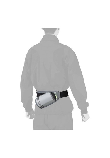 Bottle Waist Pouch Matara Hazneli Unisex Bel Çantası Gri Çok Renkli