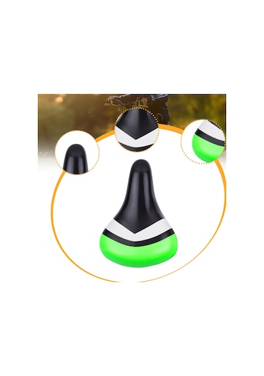 Suntek Çocuklar Bisiklet Eyer Çocuk Koltuğu Erkekler Için Siyah Yeşil