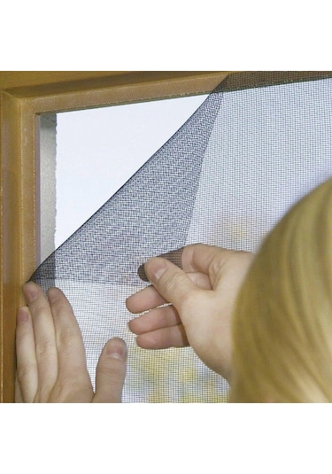 Büro Ev Ofis Haşere Hijyeni İçin Yapışkanlı Çift Kanatlı Sineklik