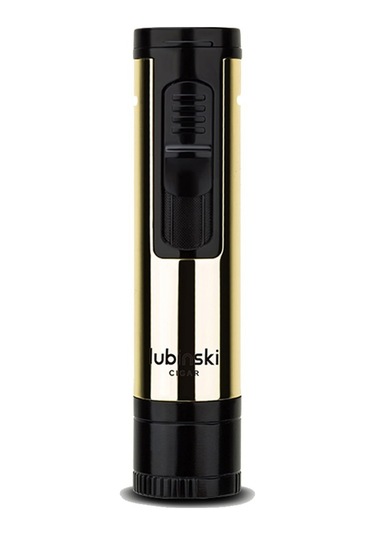 Lubinski Metal Pürmüz Puro Delici İğne Ve Sehpalı Çakmak Siyah-gold