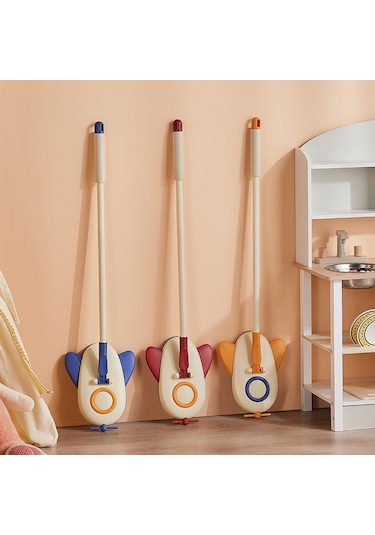 Çocuklar için Uçak Şekli Paspas Mini Dönen Zemin Paspası 001