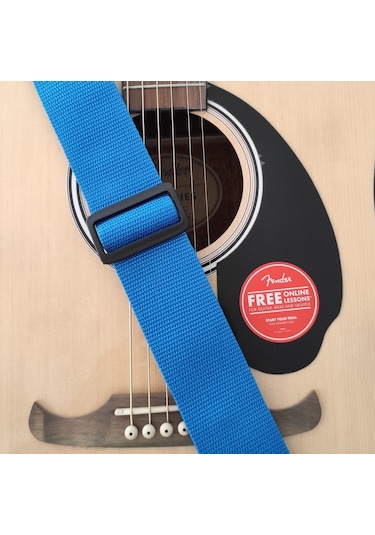 Raymond Joes Rj100Bl Gitar Askısı Polipropilen Deri Başlı