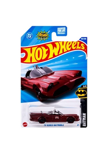 Hw Teklı Arabalar Tv Serıes Batmobıle Hyy05 Çok Renkli