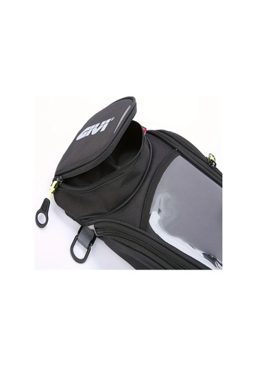 Motion003 1 Adet Gıvı9527 Motosiklet Yakıt Çantası Mobil Telefon Navigasyon Tankı Çok Fonksiyonlu Küçük Yağ Rezervuar Paketi 1 Pcs 20l Black