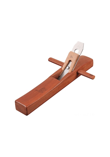 Wezone Endonezya Kırmızı Ahşap El Frezi - 110mm Mini Boyutlu, Ahşap Düzenleme Ve Pürüzsüzleştirme Aracı, Profesyonel Ve Dıy İçin.