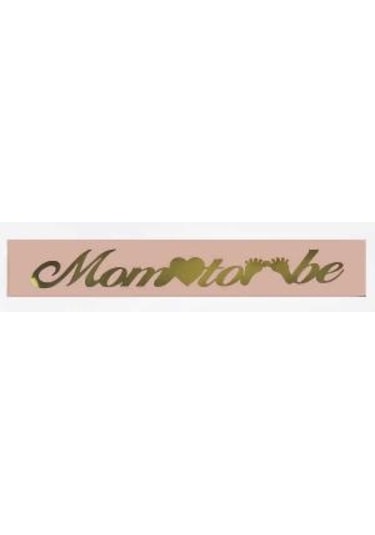 Kuşak Kurdela Mom To Be Pembe Altın 1.5 Mt 1 Adet