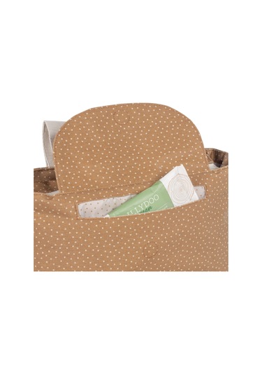 Walking Mum Poppy Bebek Arabası Puantiyeli Organizer Çanta Cinnamon Kahverengi