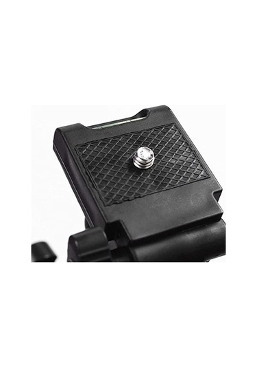 Ebitda Taşınabilir Alüminyum Tripod - Gopro/kamera/son Derece Kolay Kullanılır Siyah