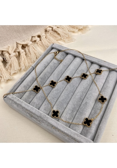 Kyver Çelik Kolye Bileklik Set