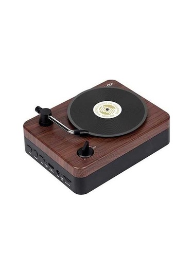 Artfulabode Ses Çalar Ahşap Koyu Rengi, Model: Klasik Ahşap