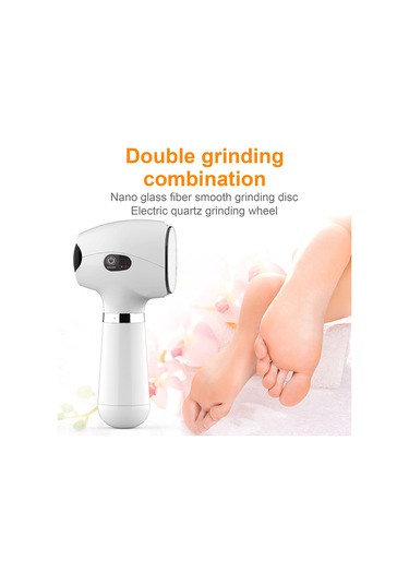 Moveevo Elektrikli Ayak Öğütücü Ayak Nasırı Giderici Çift Başlıklı Otomatik Ayak Törpüsü Nano Cam Bakım Öğütme Diski Ve Kuvars