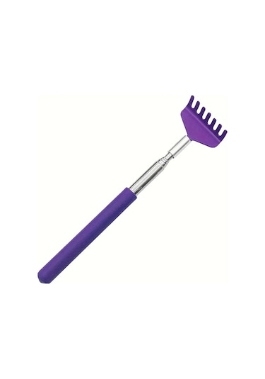 Cordial Kırmızı Metal Telekopik Sırt Kaşıyıcı - Yetişkinler İçin Hediye Ve Masaj Aleti Kırmızı