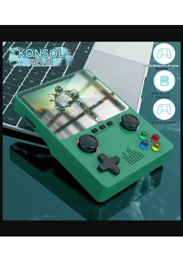 Qasul X6 4k Hd Çıkışı 10000 3d Oyunları 16gb Mini Küçük Kutu Tv Oyun