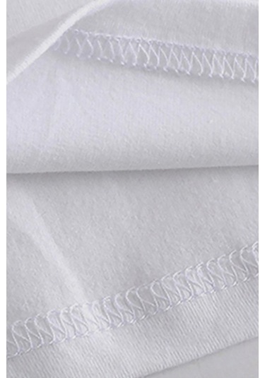 Squid Game Player 001 Beyaz Çocuk Bisikletyaka Tshirt Beyaz