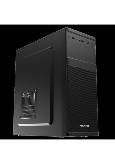 Vento Vs120s Mid Tower, Peak 400w Siyah, Atx Kurumsal Kasa