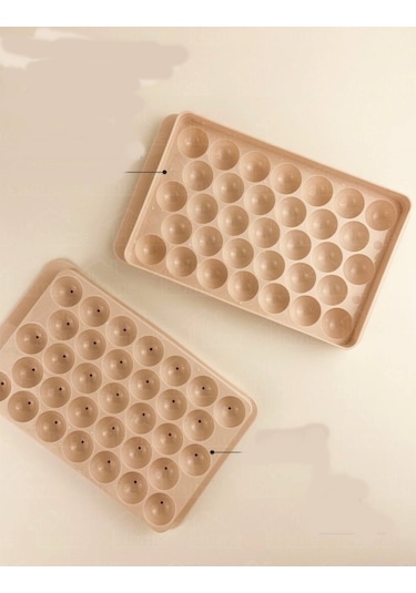 Büro Ev Ofis Buzdolabı İçin 2parçalı 33bölme Mini Kristal Küre Buzluk Diğer