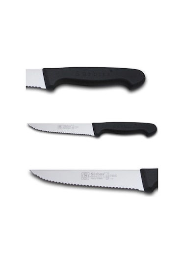 Sürbisa Sebze Bıçağı Lazerli 61005-lz 12.0 Cm Çok Renkli