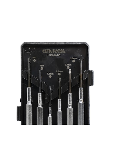 Ceta Form H99Jk06 6 Parça Saatçi Tornavida Takımı