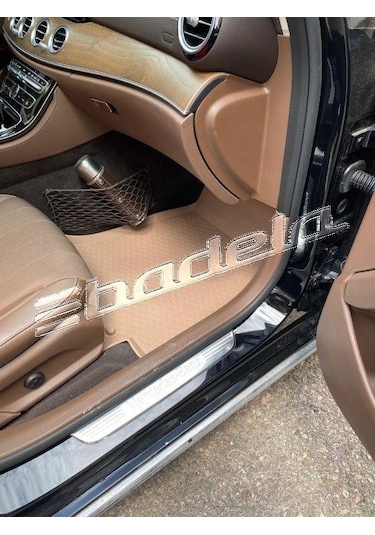 İthal Havuzlu Paspas Kahve Renk Mercedes W213 E Kasa Özel Üretim
