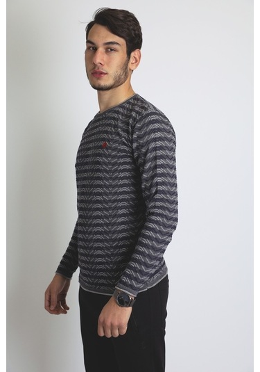 Raınsnow Erkek Triko Kazak Antrasit (504888073) Antrasit