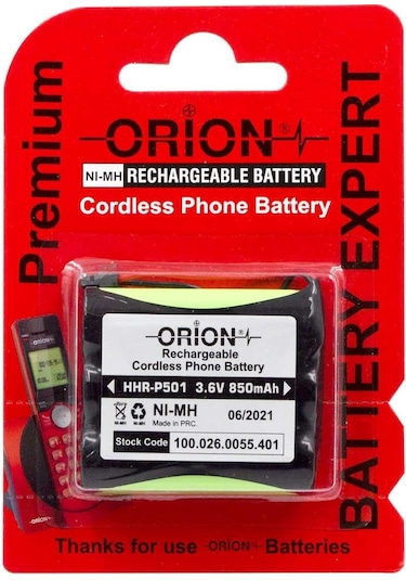 Orion HHR-P501 3.6V 850 mAh Telsiz Telefon Pili