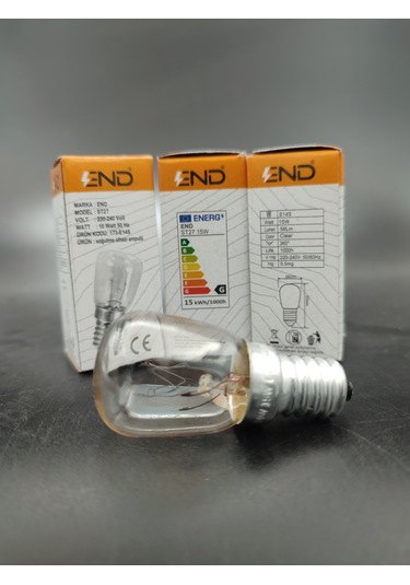 Buzdolabı Ampulü E.14 15 Watt 3 Adetli Paket
