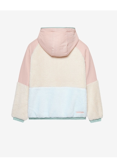 Skechers W Outdoor Fleece Full Zip Sherpa Kadın Pembe Mont S232311-0273 Pembe