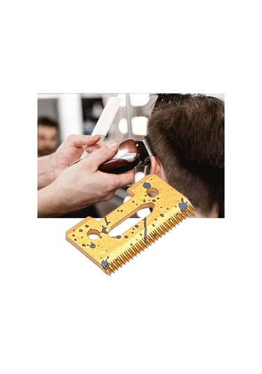 Suntek Wahl 8148 Golden Için Renkli 2 Delikli Clipper Seramik