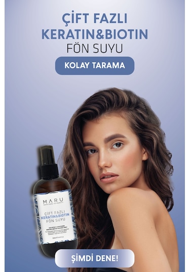 Maru Keratin&biotin Isı Koruyucu Spreyi 250 Ml