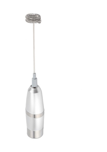 Hangfox El Tipi Paslanmaz Çelik Elektrikli Süt Köpürtücü - Hızlı Köpürme Ve Karıştırma, Ayrışabilir Uçlar, Kafe Ve Ev Kullanıma Uygun Pil Dahil Değil Diğer