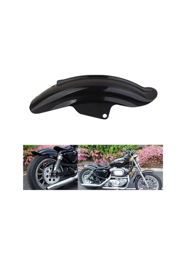 Pazly Sportster Siyah Racer Harley Chopper Cafe Bobber Arka Çamurluk Yk Siyah Siyah