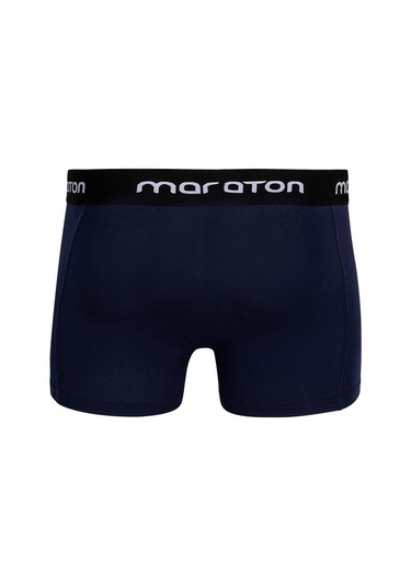 Maraton 2'li Erkek Açık Lacivert Boxer Açık Lacivert