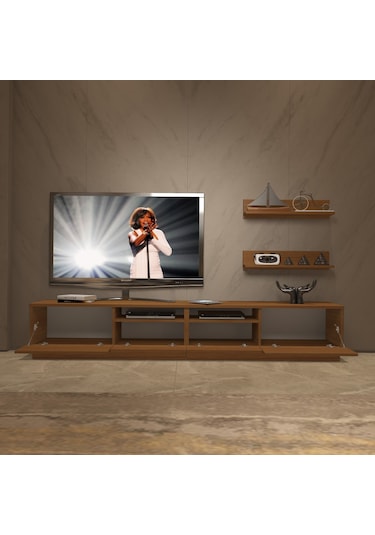 Decoraktiv Trendstyle 220r Mdf Tv Ünitesi Tv Sehpası Ceviz