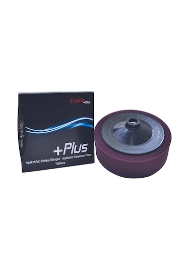 Befar Plus Aplikatörlü Bordo Polisaj Sünger 150x50 Mm